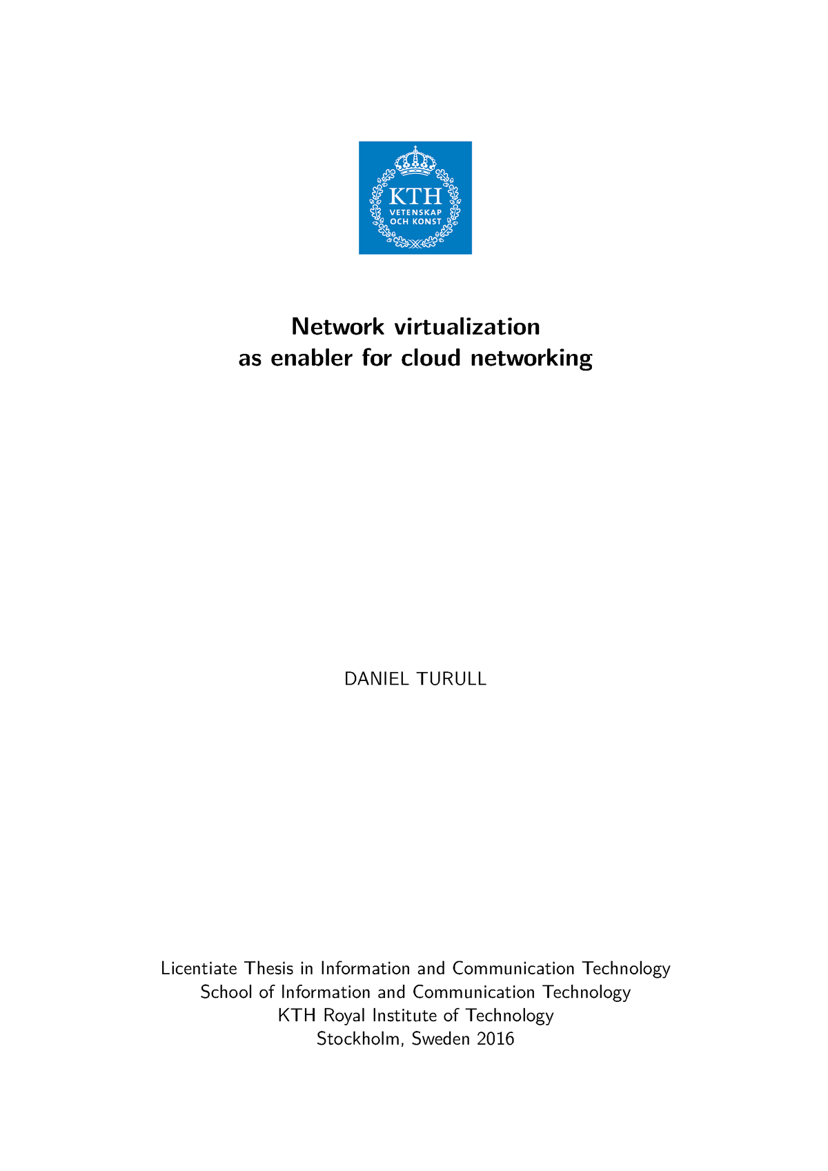 virtualization master thesis
