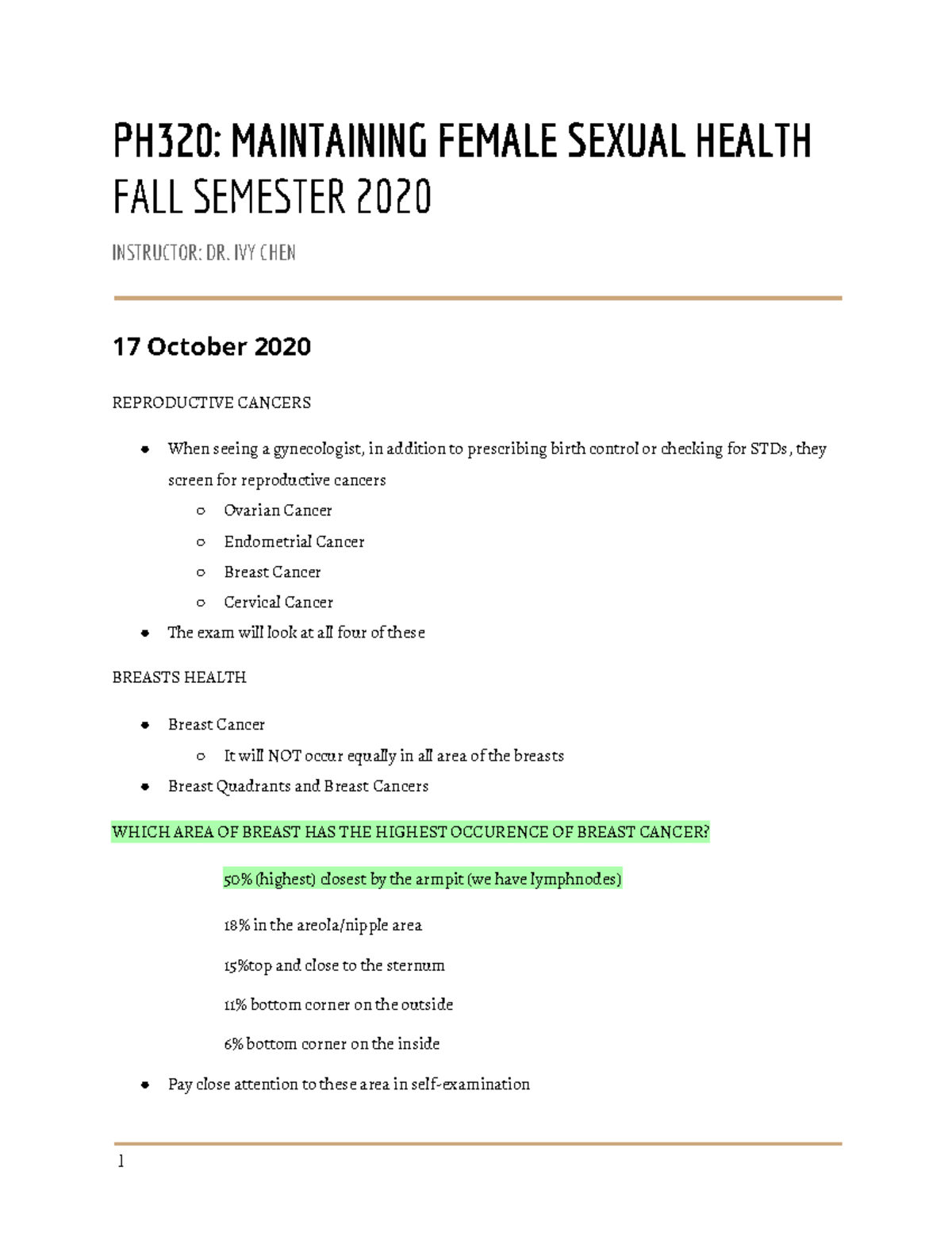 Common Myths About Female Sexual Health Part 5