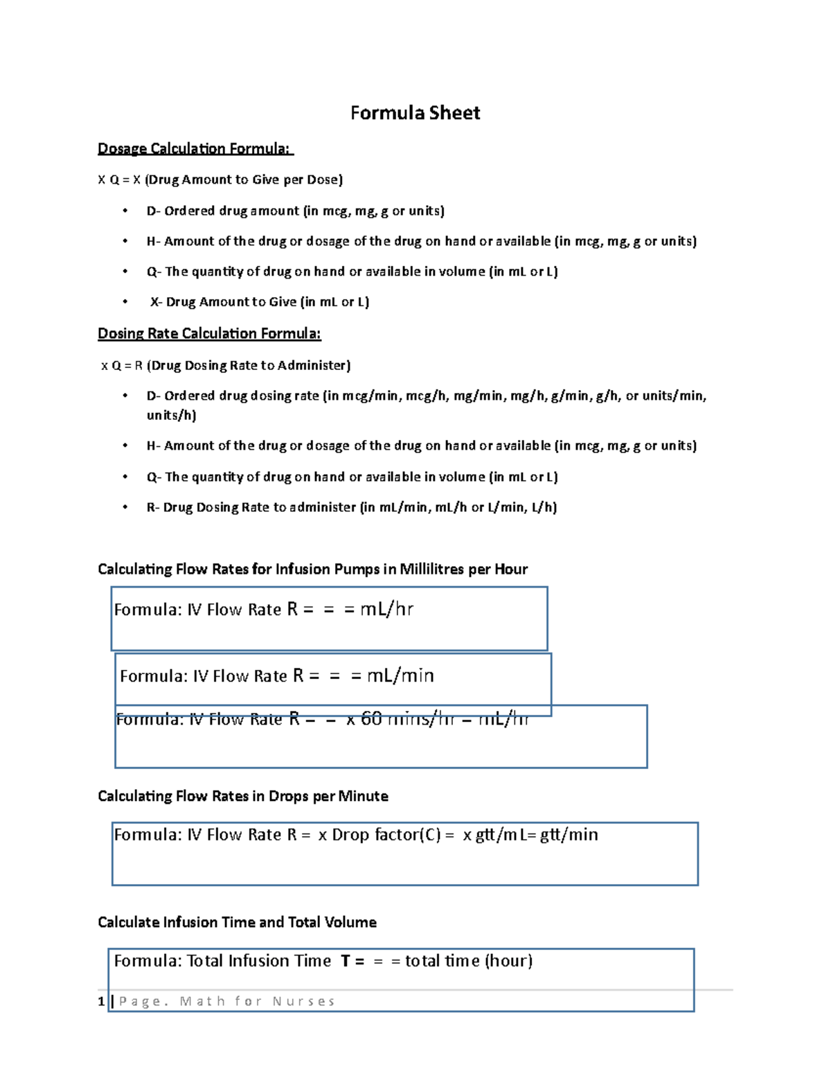 formula-sheet-formula-sheet-dosage-calculation-formula-x-q-x