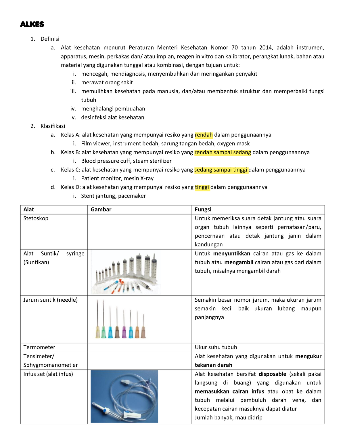 Alkes Alat Kesehatan Alkes Definisi A Alat Kesehatan Menurut Peraturan Menteri Kesehatan 7046