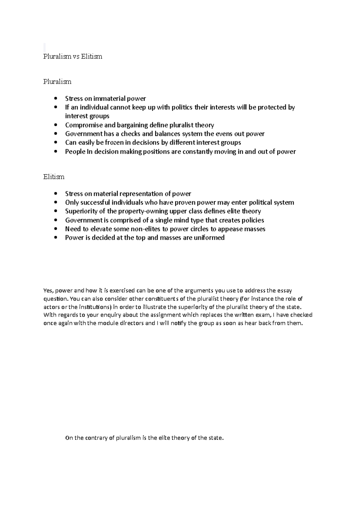 pluralism-essay-pluralism-vs-elitism-pluralism-stress-on-immaterial