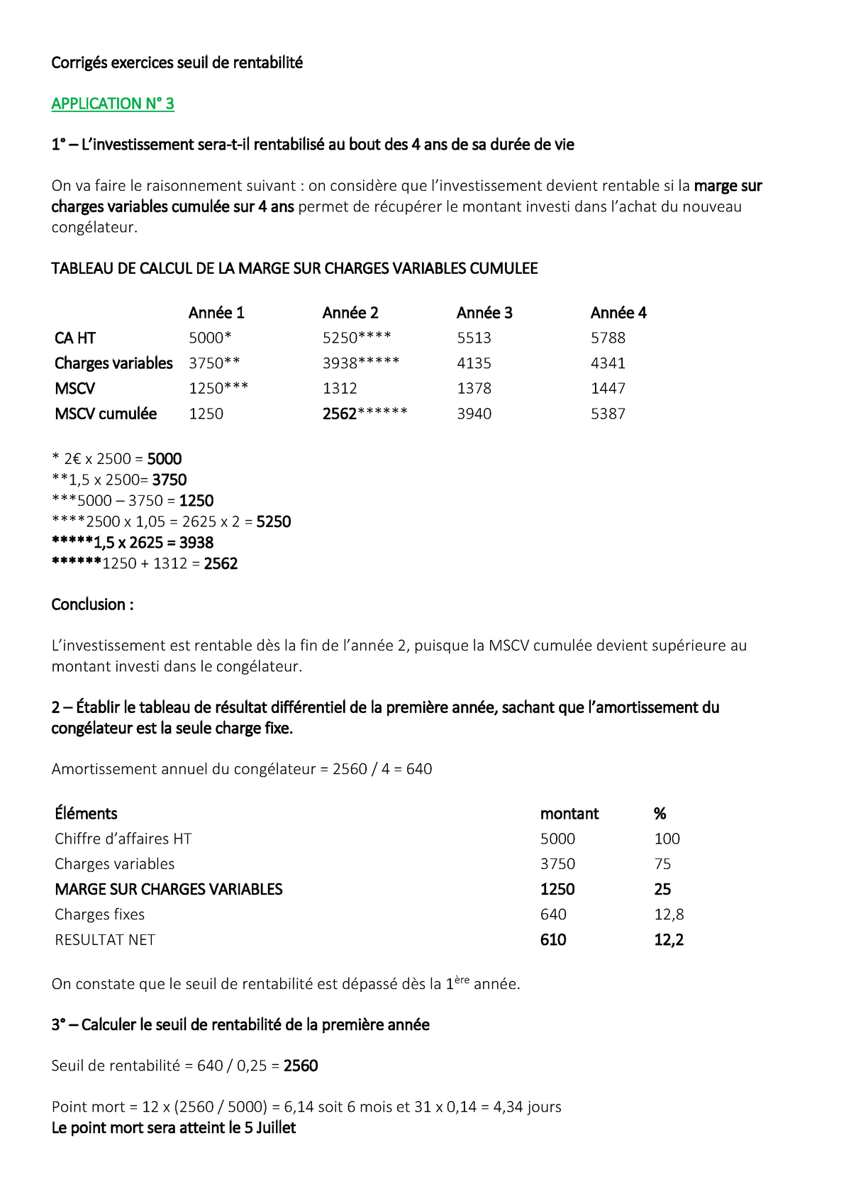 Examen Type / Pratique 5 Avril 2016, Réponses - Corrigés Exercices ...