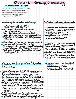 VL3 - Notizen Zur Vl3 In Sb2 - Unterschiede Der Bildungssysteme ...