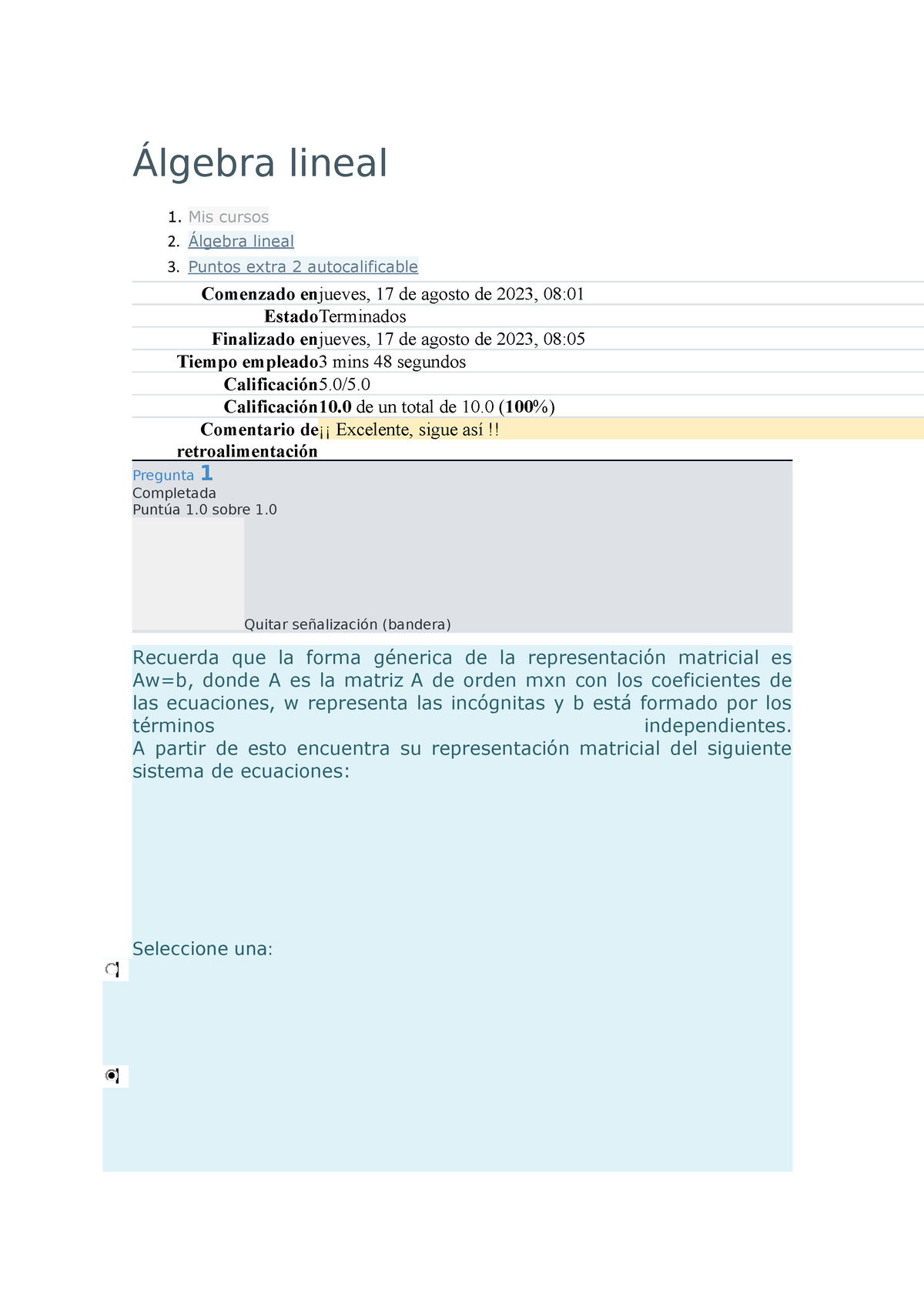 Álgebra Lineal Semana 2 - Álgebra Lineal Mis Cursos Álgebra Lineal ...