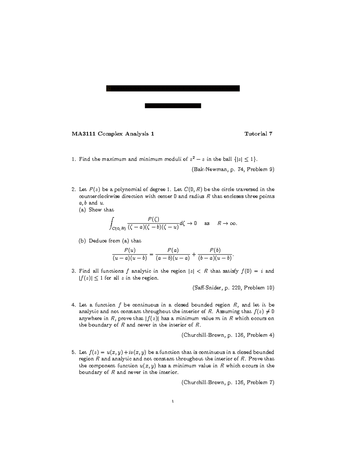 Center 0 and radius R that encloses - NATIONAL UNIVERSITY OF SINGAPORE ...