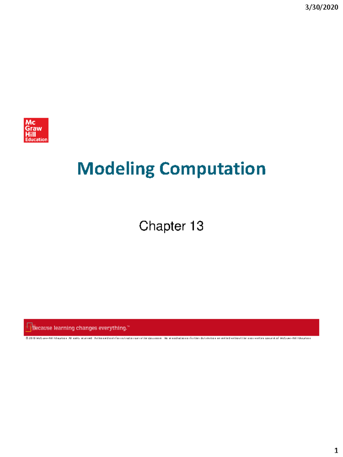 Lesson 4 Modeling Computation And Finite State Machines - Modeling ...