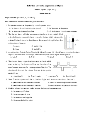 General Physics for fresh man - Ministry of Science and Higher ...