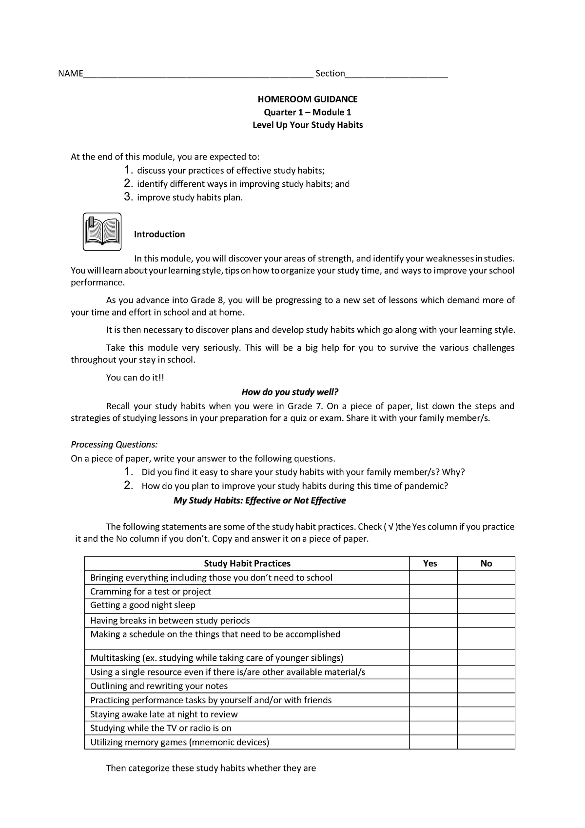 HOMEROOM GUIDANCE PROGRAM FOR ALL STUDENTS JUNIOR HIGH SCHOOL Module   Thumb 1200 1698 