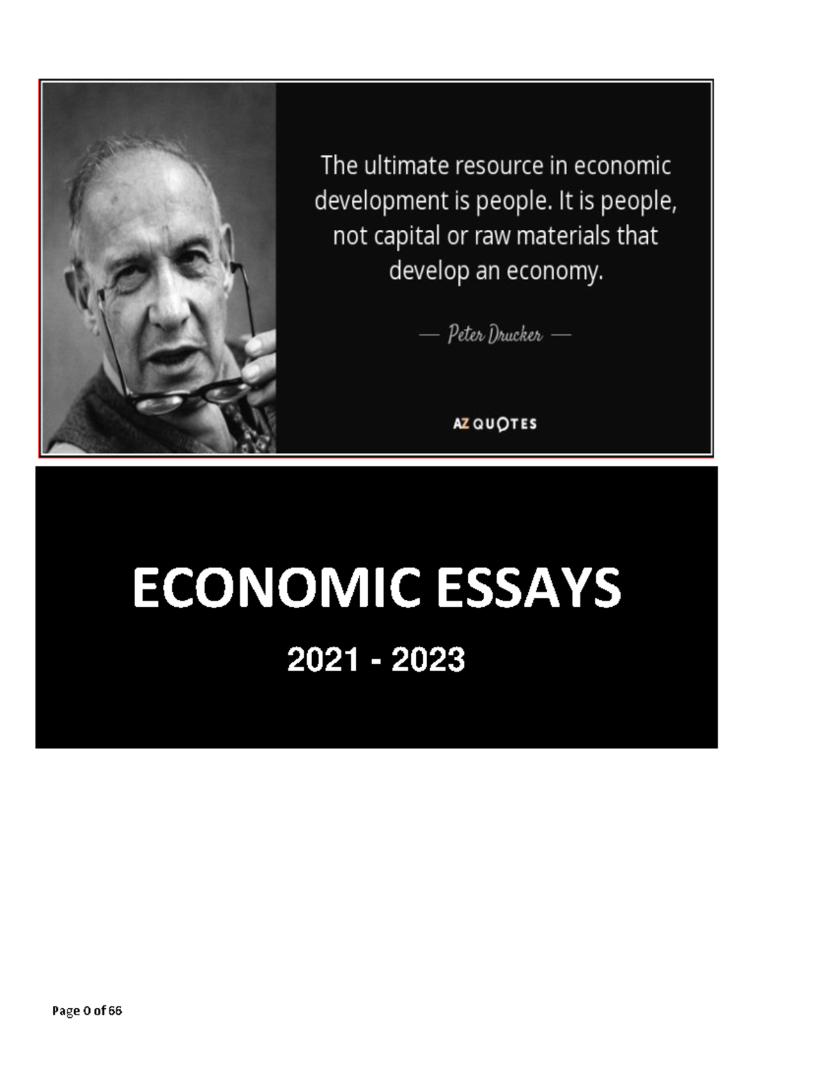 Grade 12 Essays FOR THE NEXT Three Years 2021-2023 Amended - ECONOMIC ...