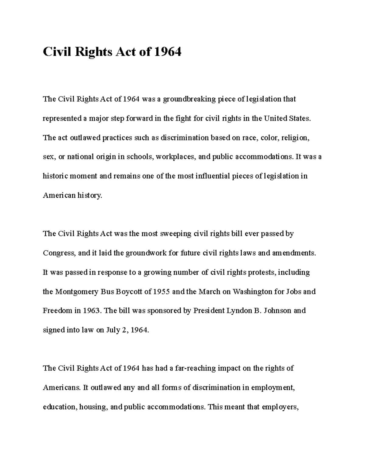 civil-rights-act-of-1964-notes-civil-rights-act-of-1964-the-civil