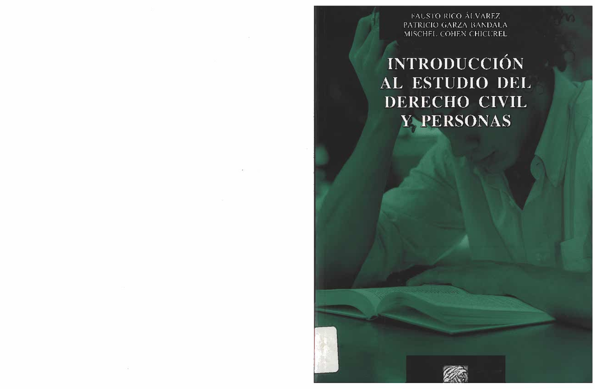 Introducción al Estudio del Derecho Civil - Fausto Rico - FAUSTO RICO