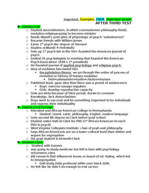 History And Systems 182 Fourth Test Psych 182 Studocu
