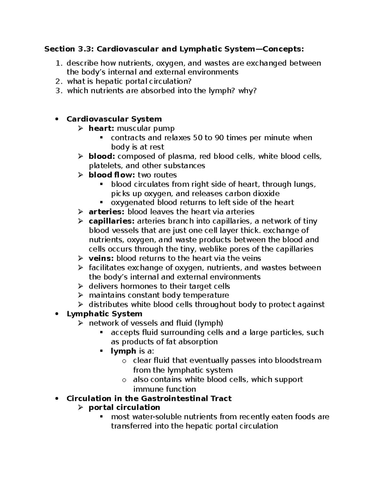 NTS Ch 3 Sect 3 - Lecture notes from Nutrition and Foods. - Section 3 ...