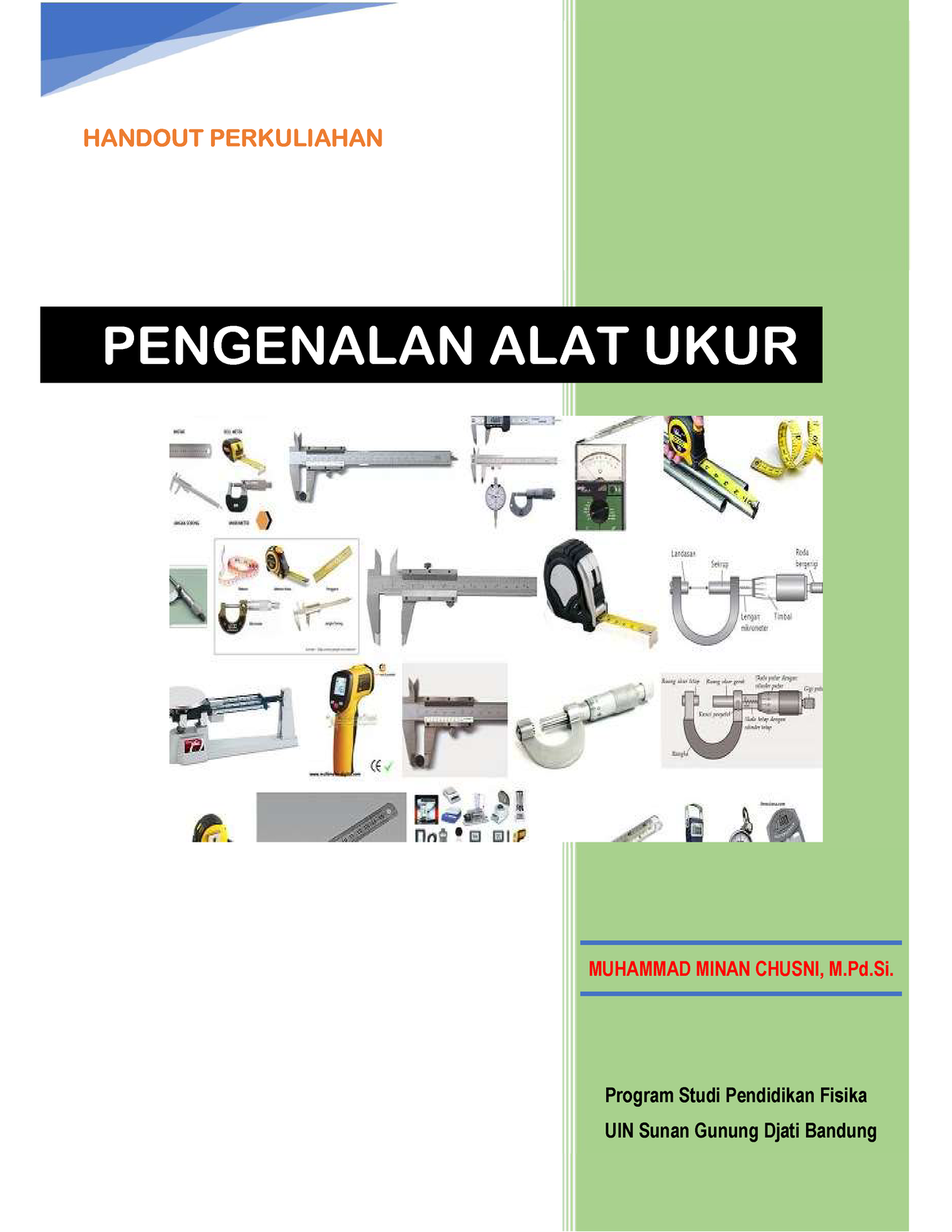 Mengenal Alat Ukur - Alat Ukur - Program Studi Pendidikan Fisika UIN ...