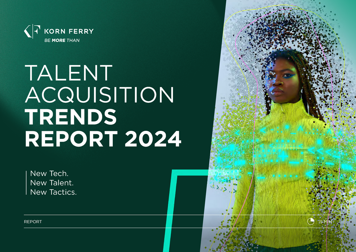 TA Trends Report 2024 TALENT ACQUISITION TRENDS REPORT 2024 New Tech