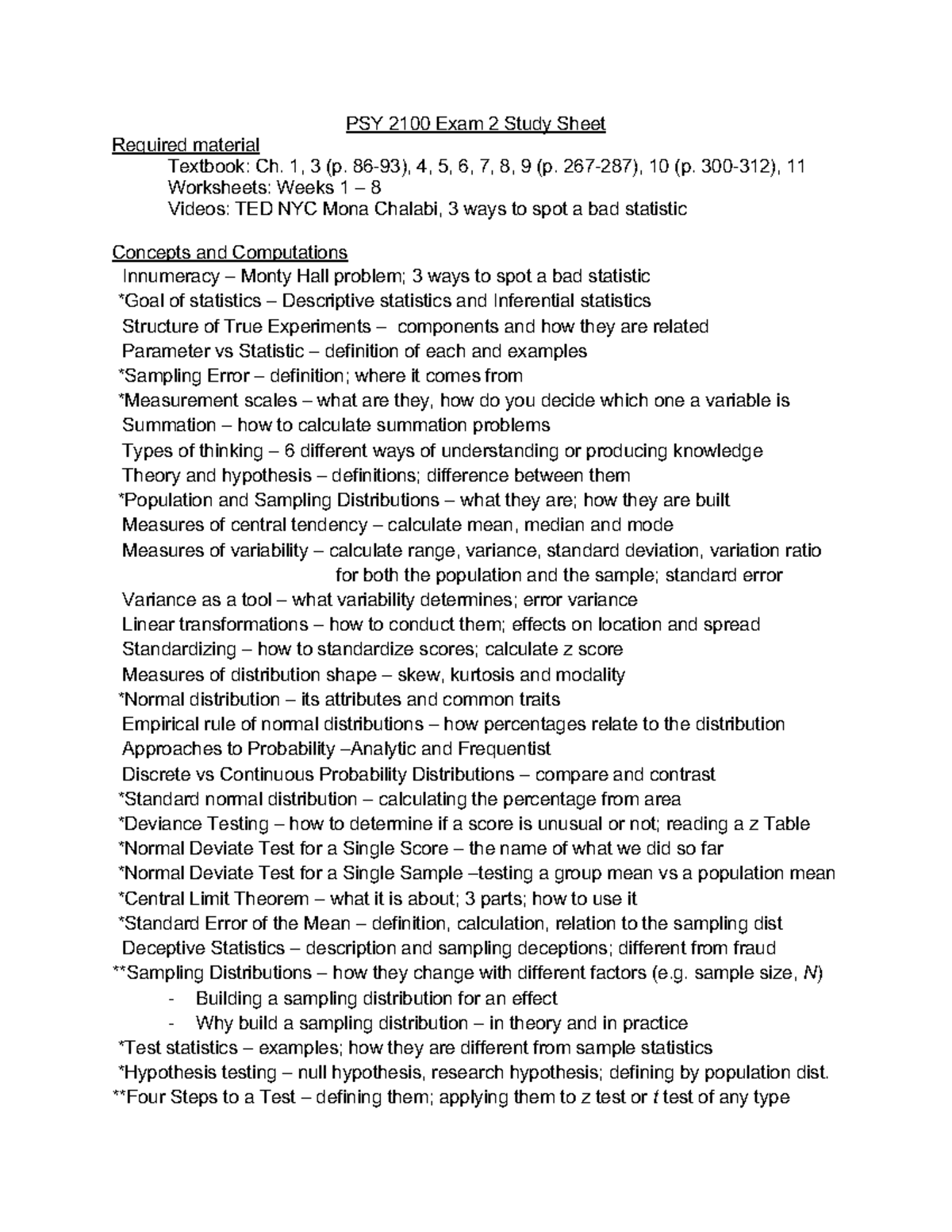 exam-2-study-guide-psy-2100-exam-2-study-sheet-required-material