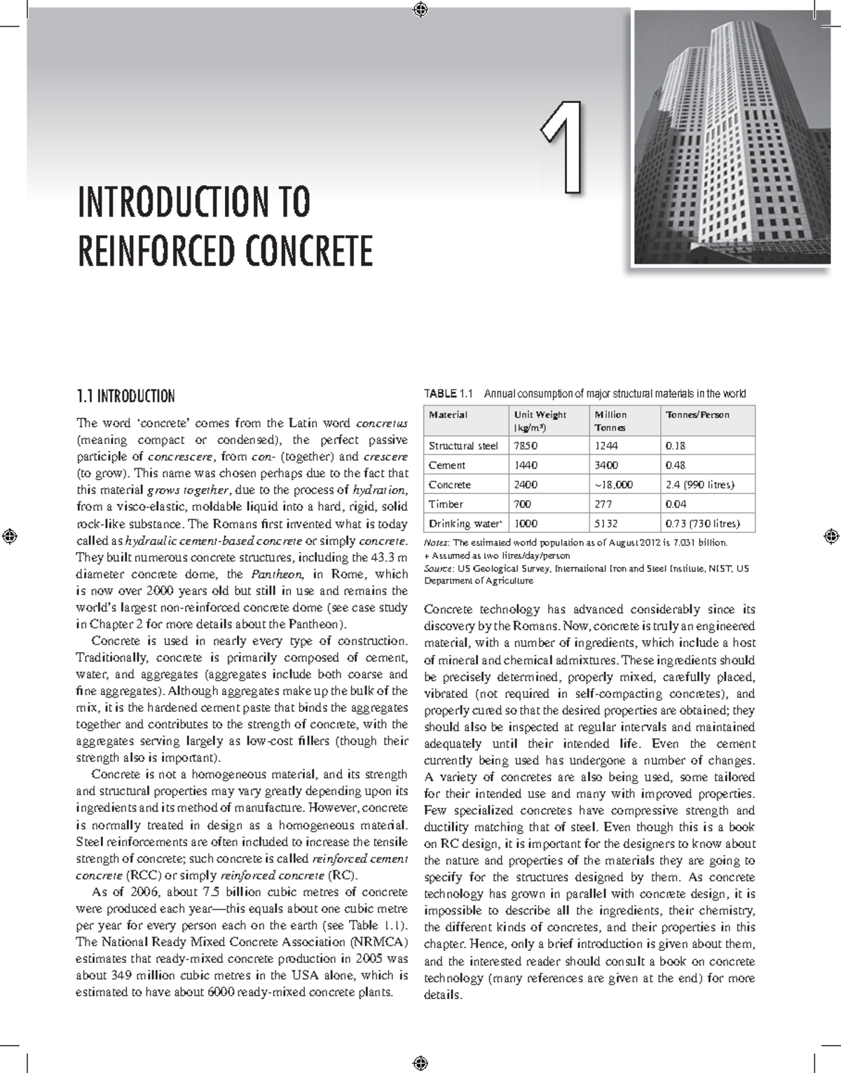 N Subramanian - concrete technology by n subramaniya - INTRODUCTION TO ...