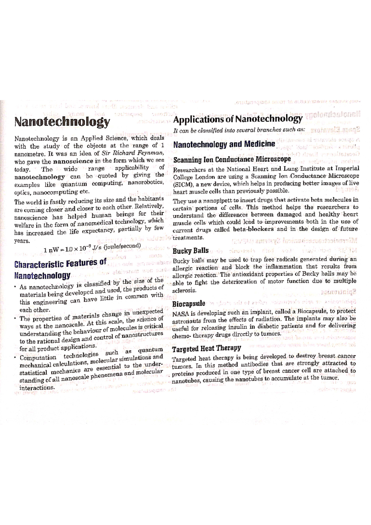 case study of nanotechnology pdf