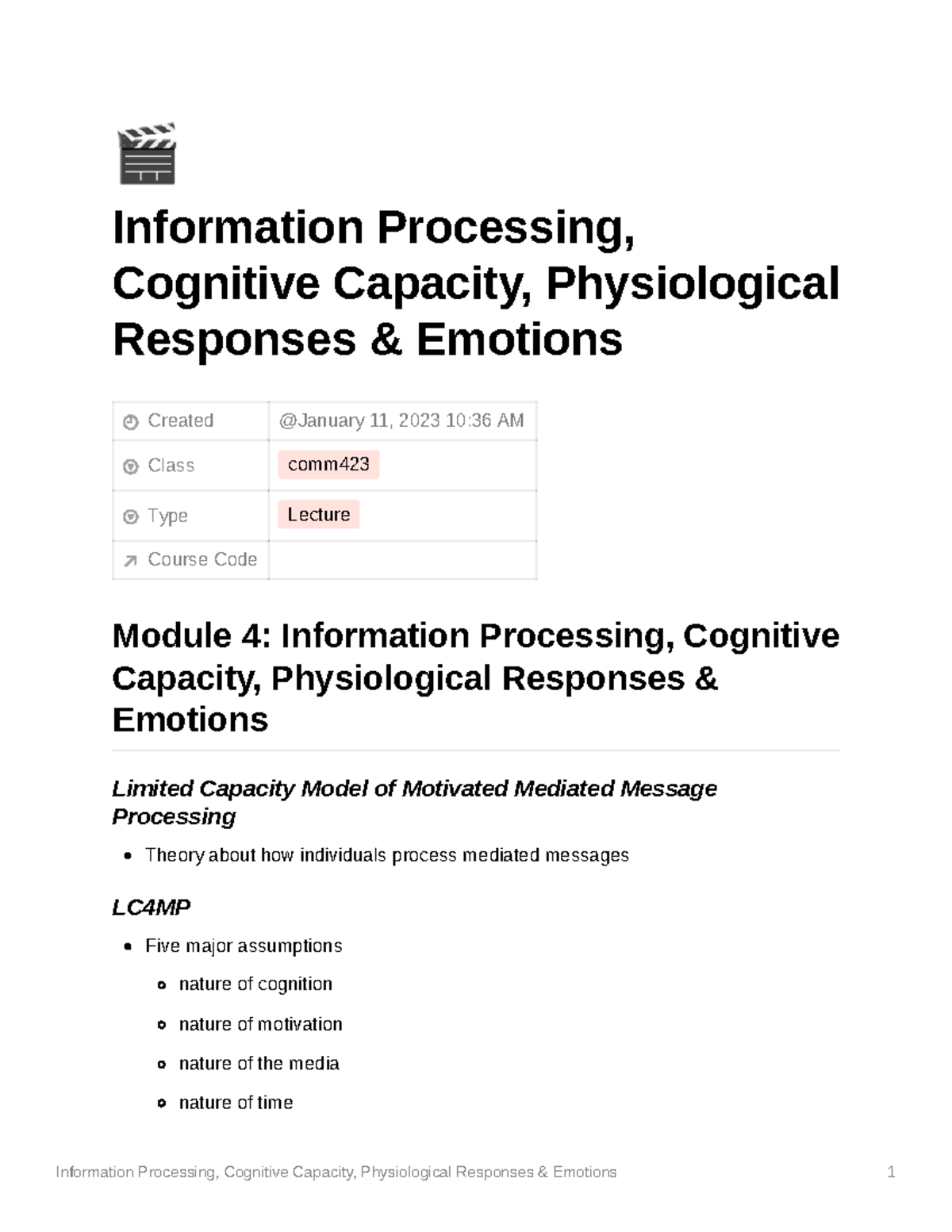 information-processing-cognitive-capacity-physiological-responses