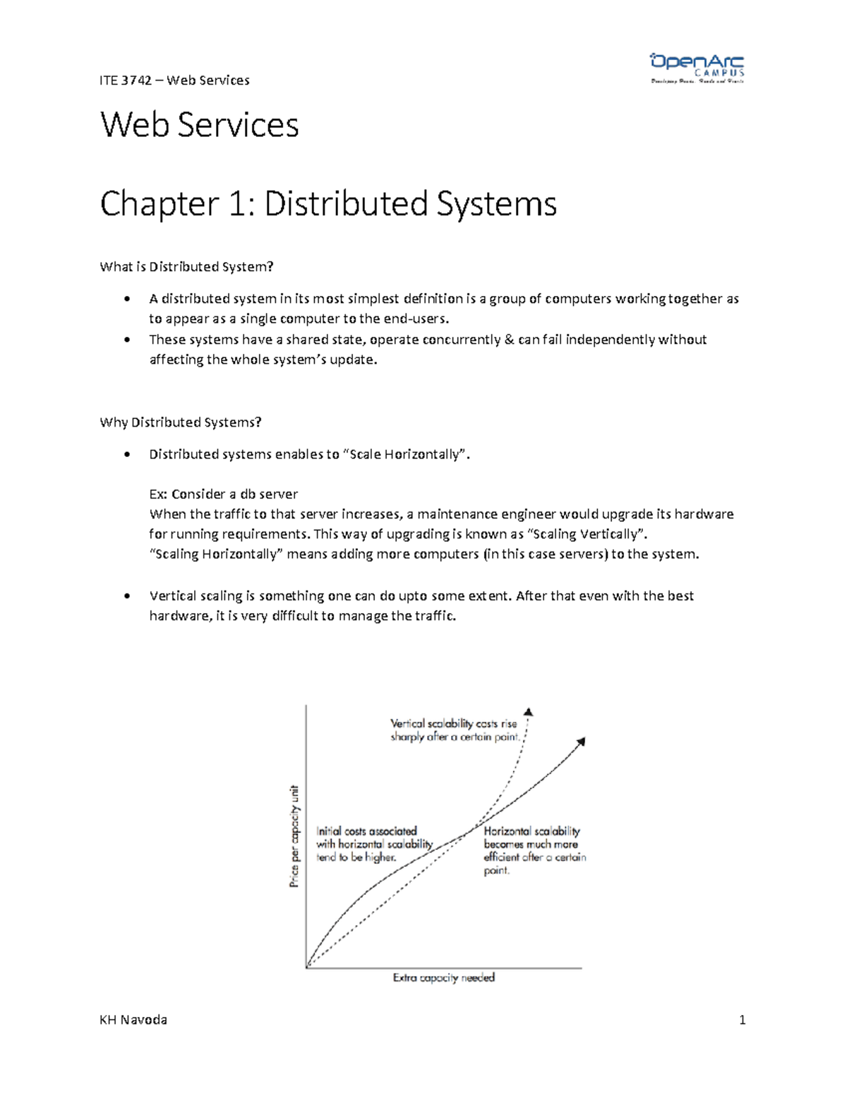 Chapter 1 - Distributed Systems - Web Services Chapter 1: Distributed ...