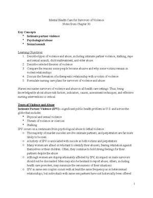 Psych Quiz - Notes - N3526 Quiz 1 Study Guide Spring 2024 1. Mental 