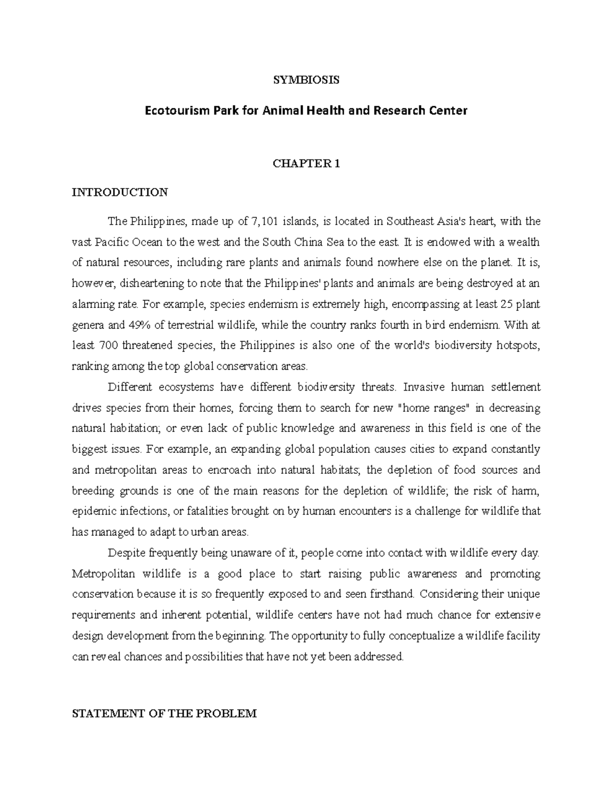 AnimalCenter ANIMAL CENTER SYMBIOSIS Ecotourism Park for Animal Health and Research Center