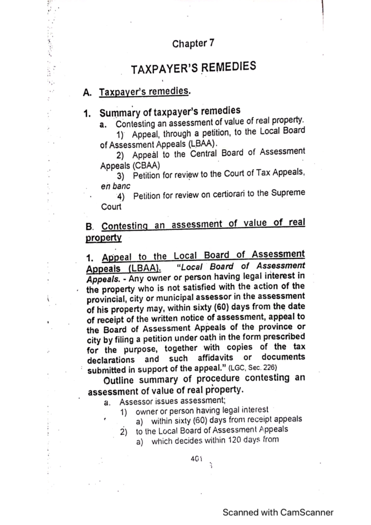 Real Property Chapter 7 - accountancy - Studocu