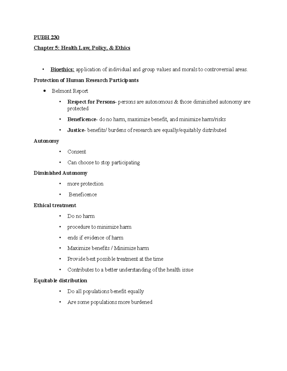 PUBH 230 chapter 5 - Notes and practice material for PUBH 230 - PUBH ...