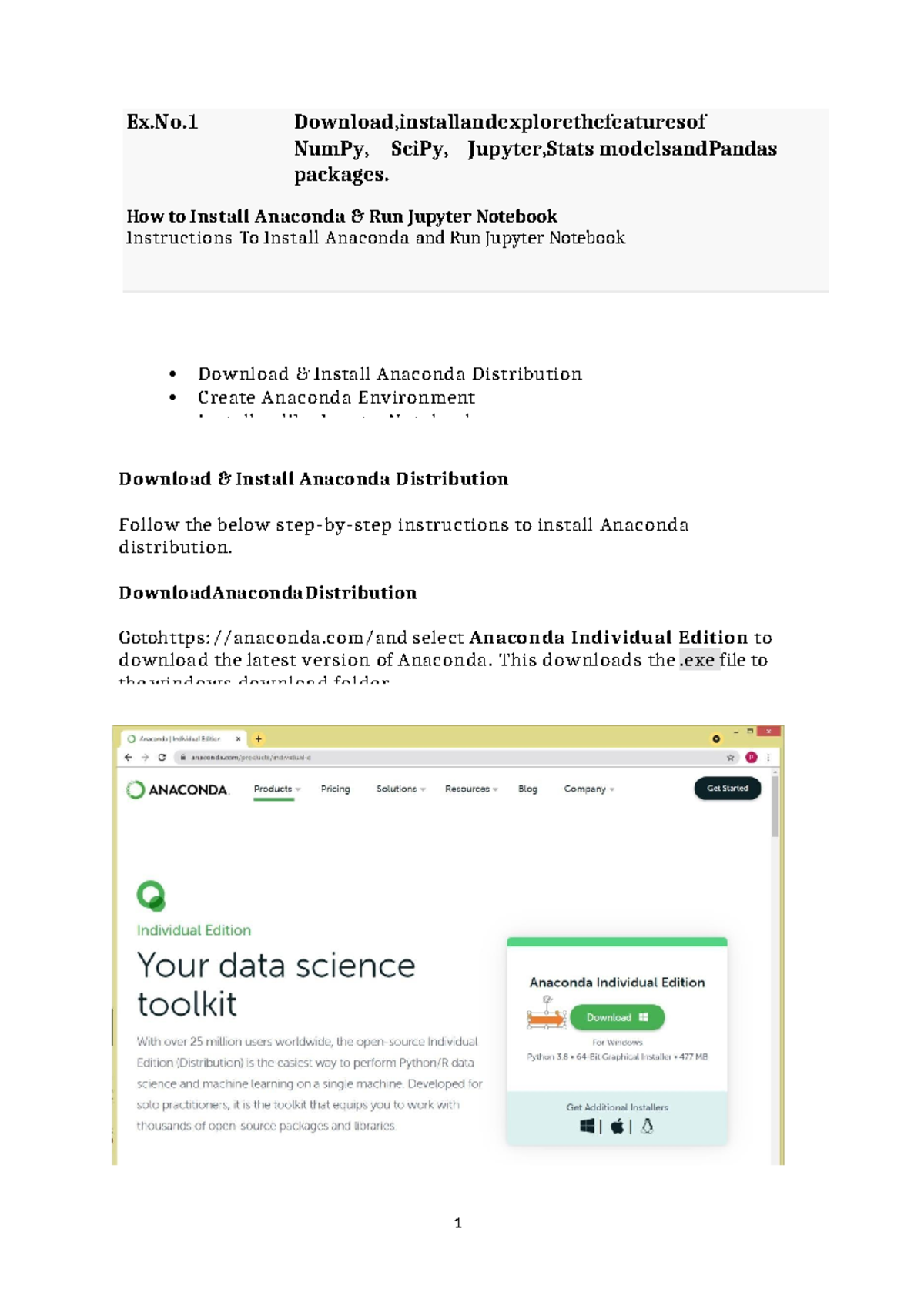 FDS LAB Manual edited-1 - Download & Install Anaconda Distribution ...