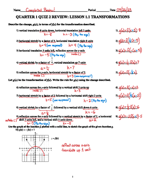 1.2 note guides - Section 1 • Graphs of Equations 5 Section 1 Graphs of ...