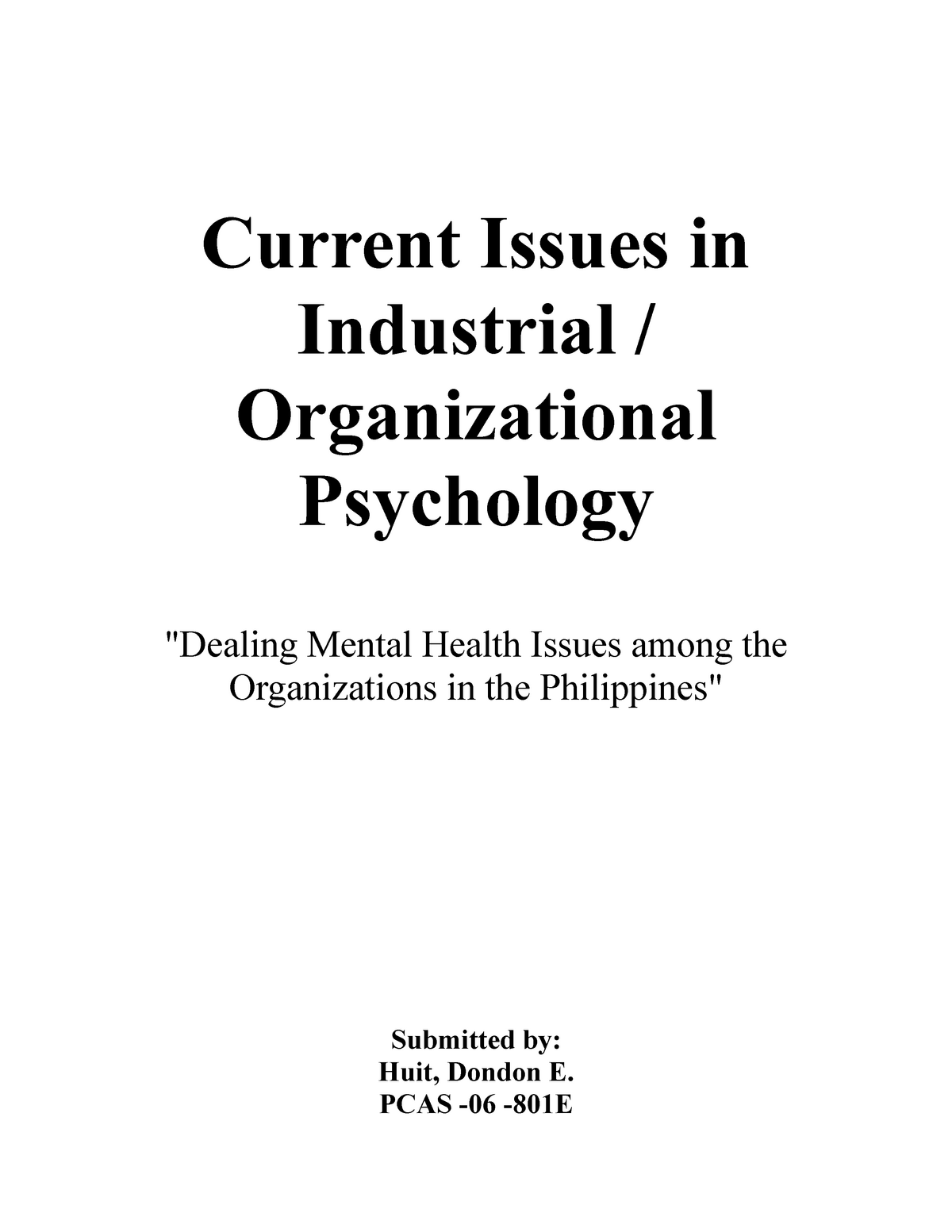Current Issues in Work and Organizational Psychology を豊富に品揃え 本・雑誌・コミック 