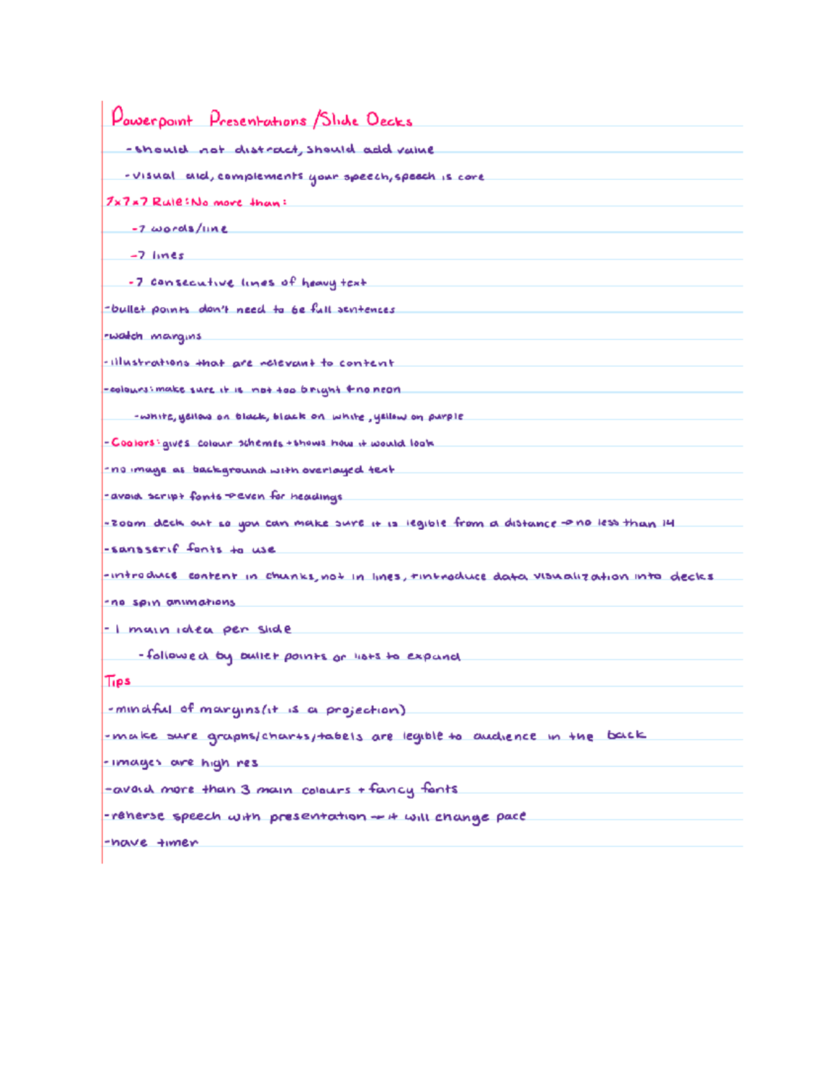 Slide Deck Notes - COMM 196 - Studocu
