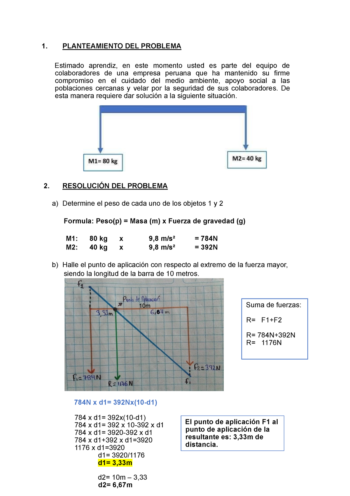 Actividad Entregable Fisica Planteamiento Del Problema Estimado