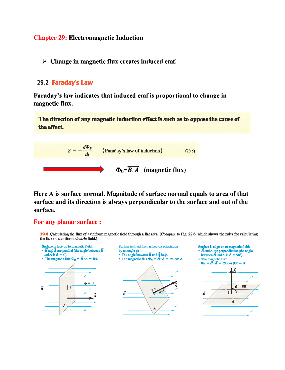 Chapter-29 - Hoca Notları - Chapter 29: Electromagnetic Induction ...