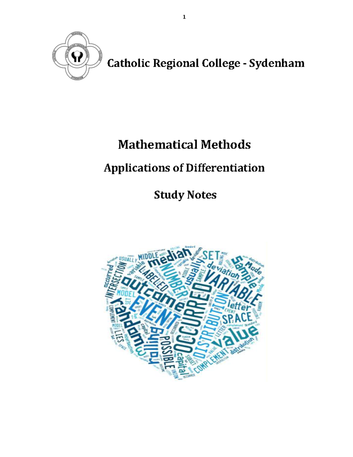 10.App-of Diff - asd - Catholic Regional College - Sydenham ...