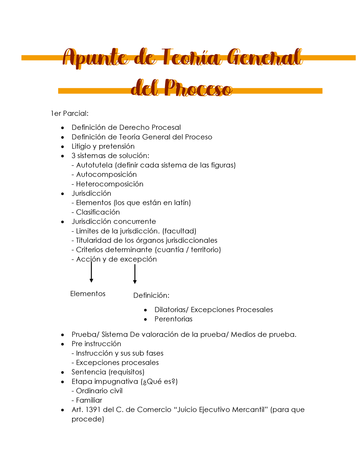 Apunte De Teoría General Del Proceso - Apunte De Teoría General Del ...