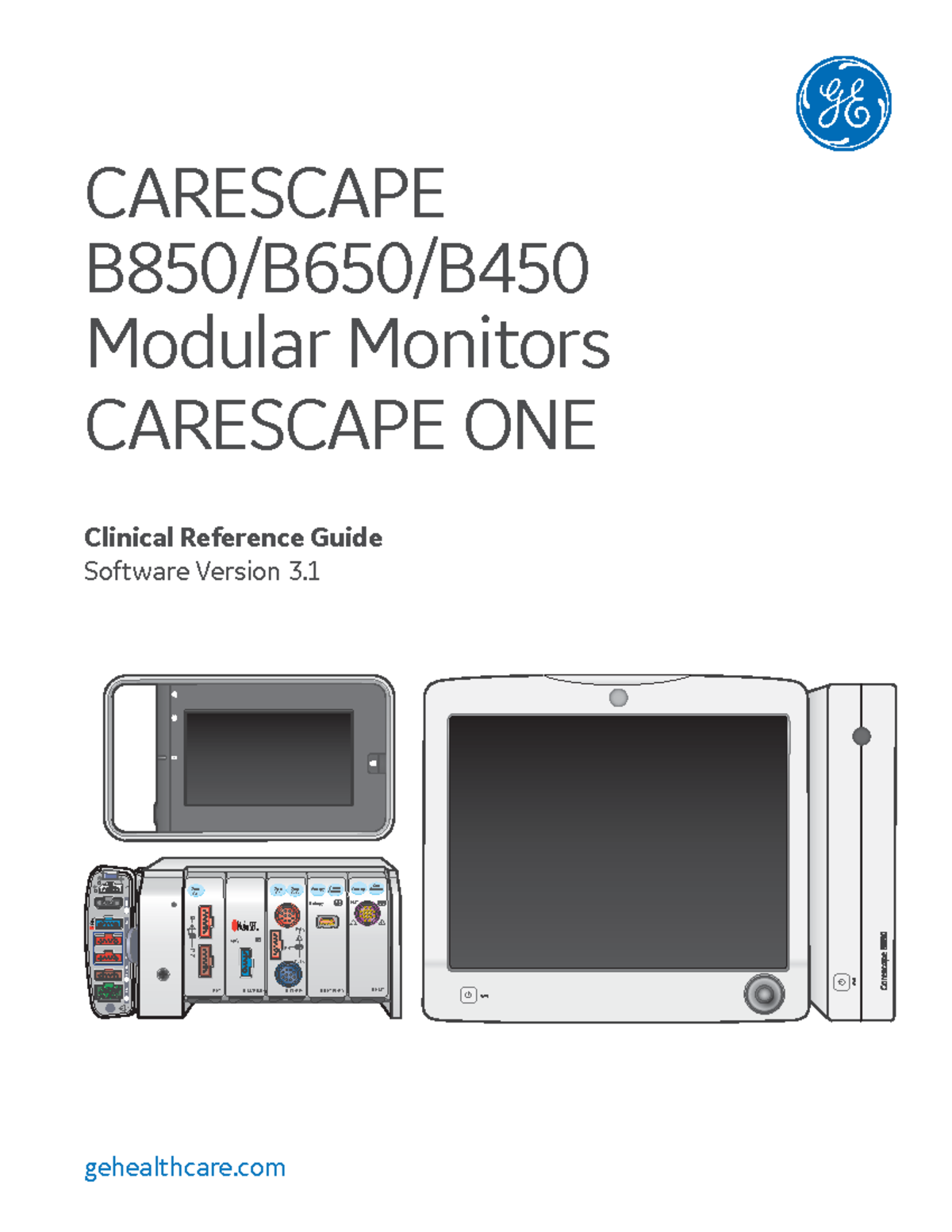 Carescape Bx50 Clinical Reference Guide pdf CARESCAPE B850/B650/B