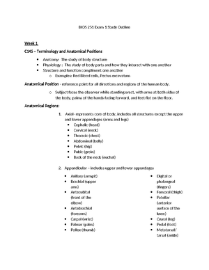 3 Final LABS BIO252 Online Labs BIOS252 Week 3 Lab Report Spinal cord ...