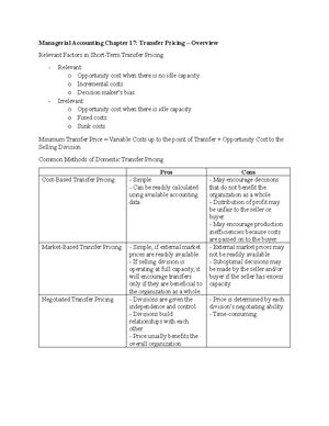 Strategy and Governance Chapter 5 - Organizational Structure - Overview ...