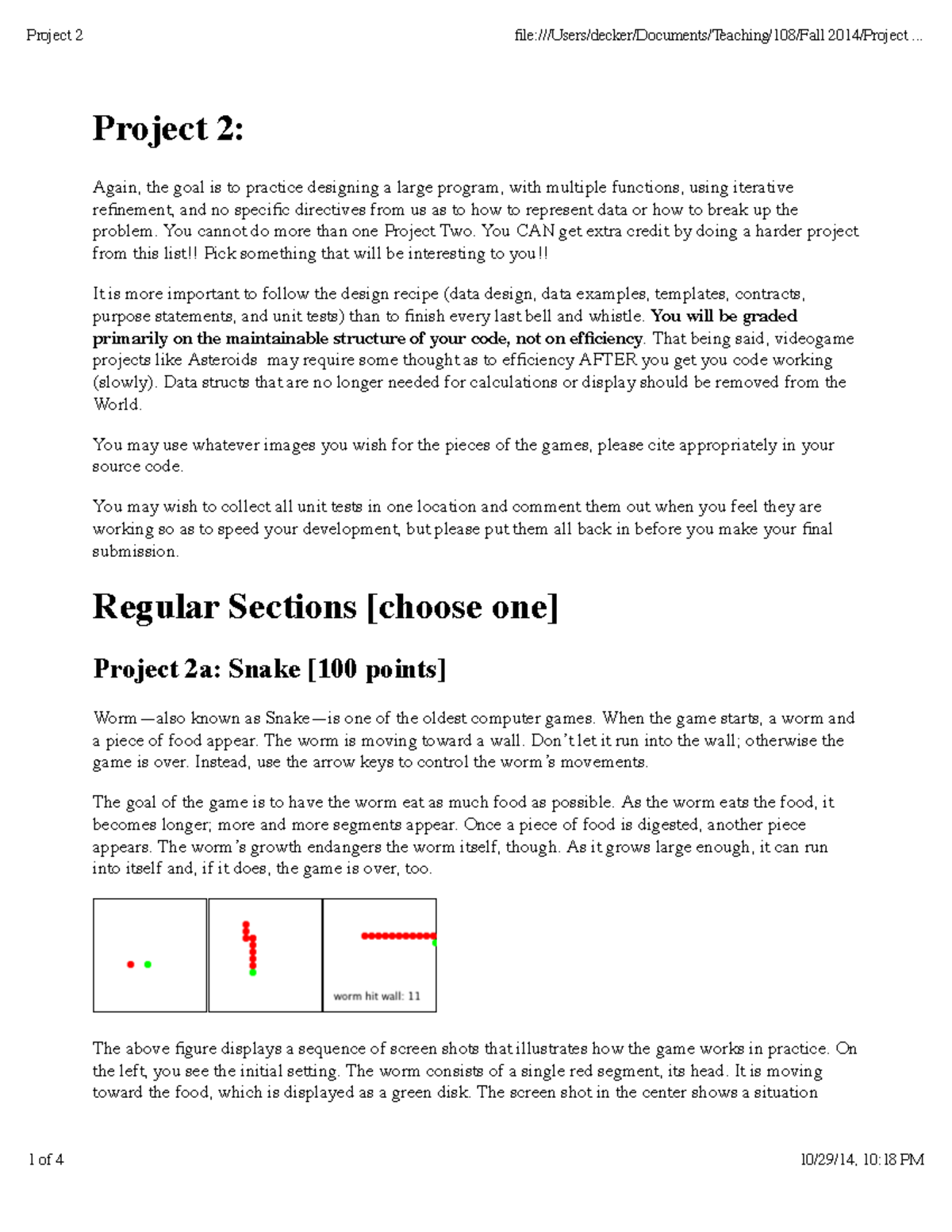 Project 2 - Mandatory weekly lab - Project 2 file:///Users/decker ...