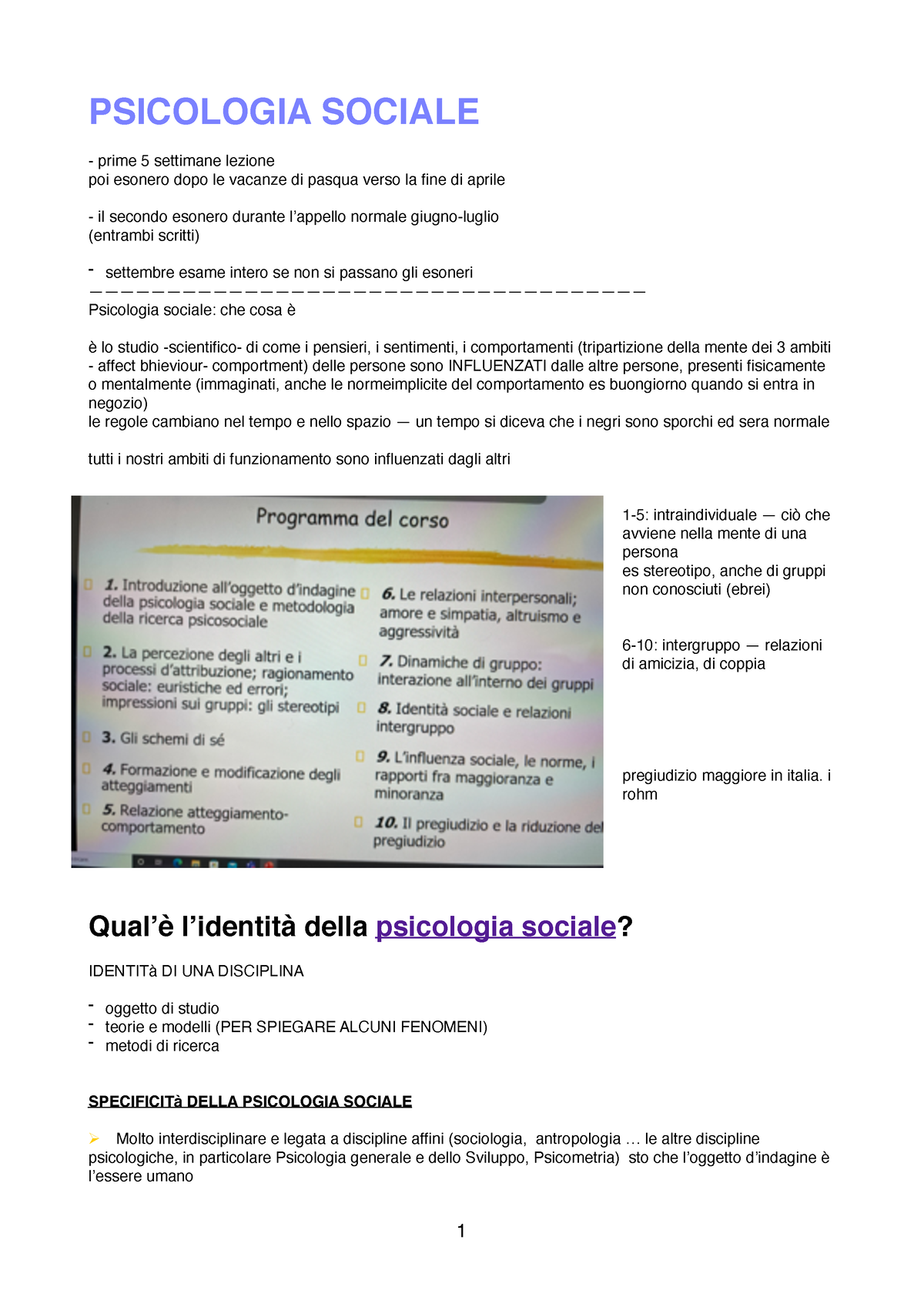 Psicologia delle Emozioni, delle Motivazioni e della Personalità (Primo  esonero), Appunti di Psicologia della Personalità