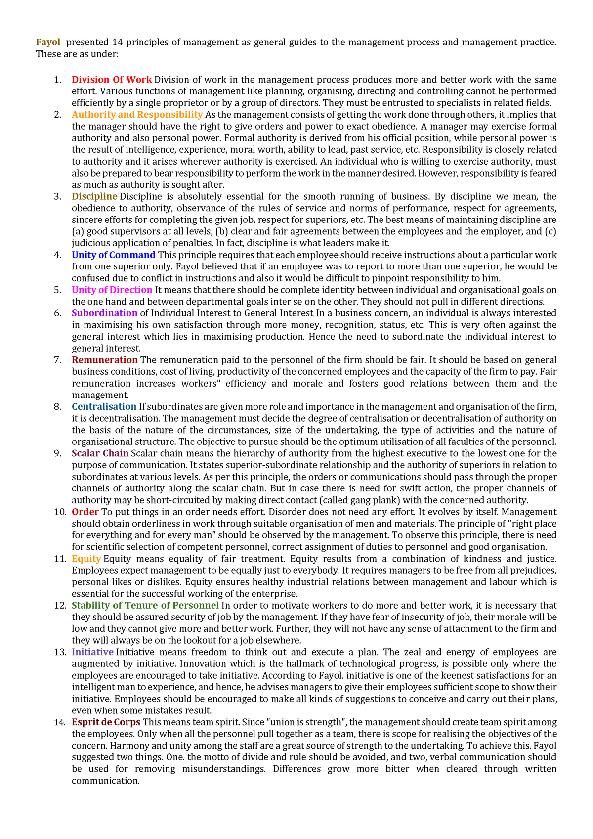 14-principles-lecture-notes-5-fayol-presented-14-principles-of