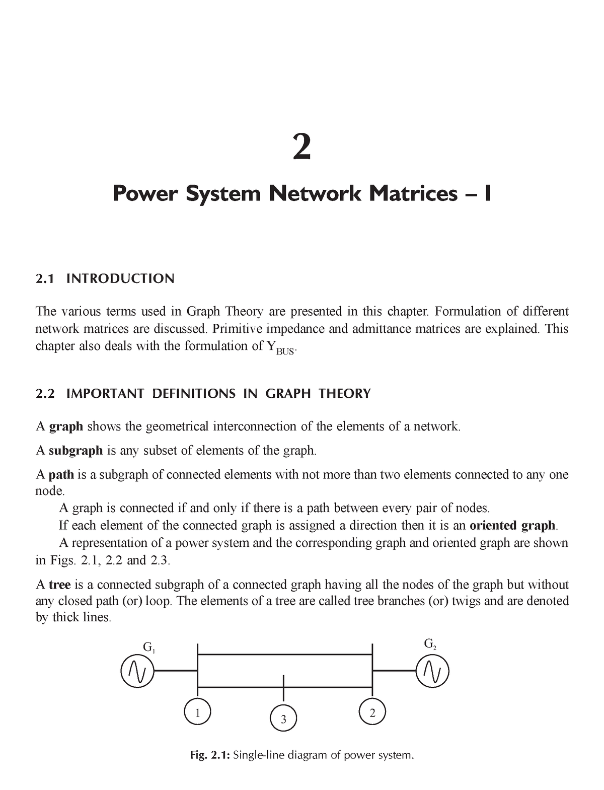 68 Sample Chapter - 22 Power System Analysis 2 Power System Network ...