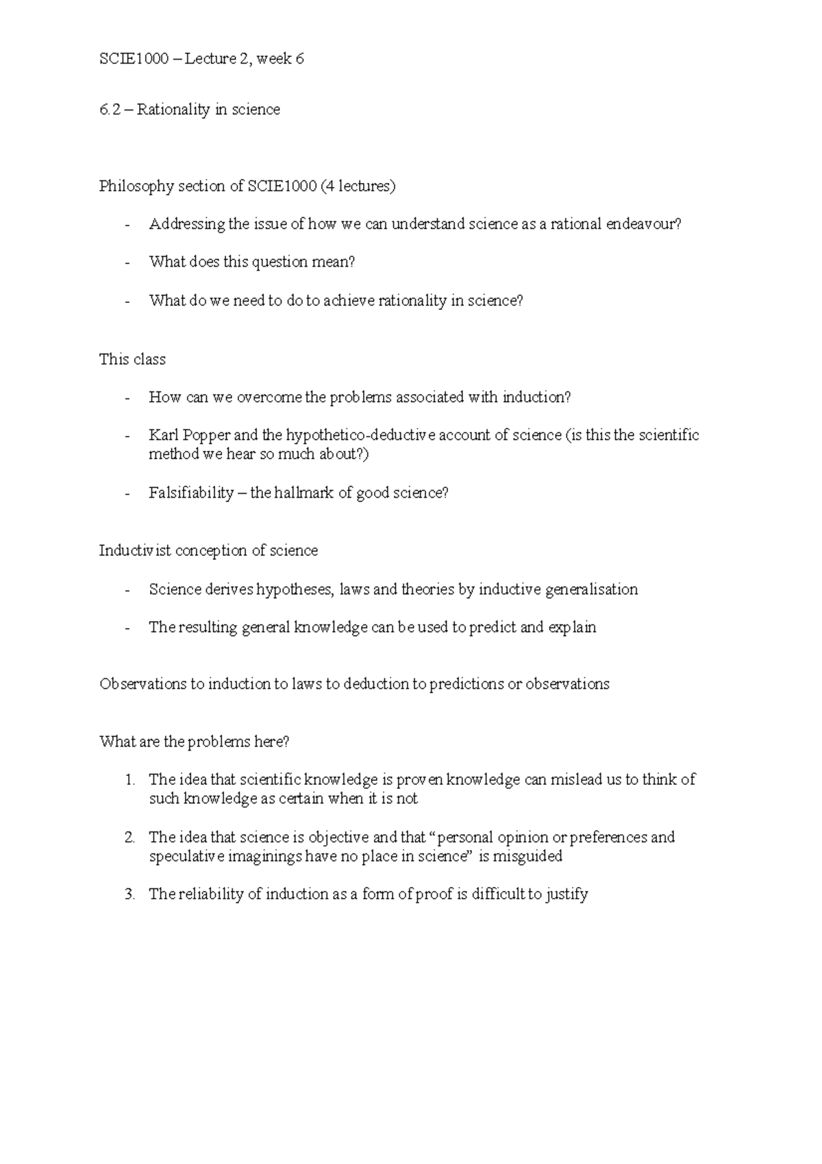 6.2 Rationality In Science - 6 – Rationality In Science Philosophy ...