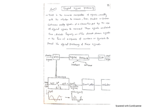 Lec 5 - lecture notes for DSP lectures - Digital Signal Processing ...