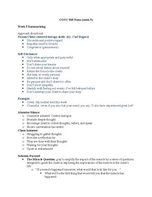 Couc 505 Power Point Notes 12 - Couc 505 Power Point Notes Chapter 12 ...