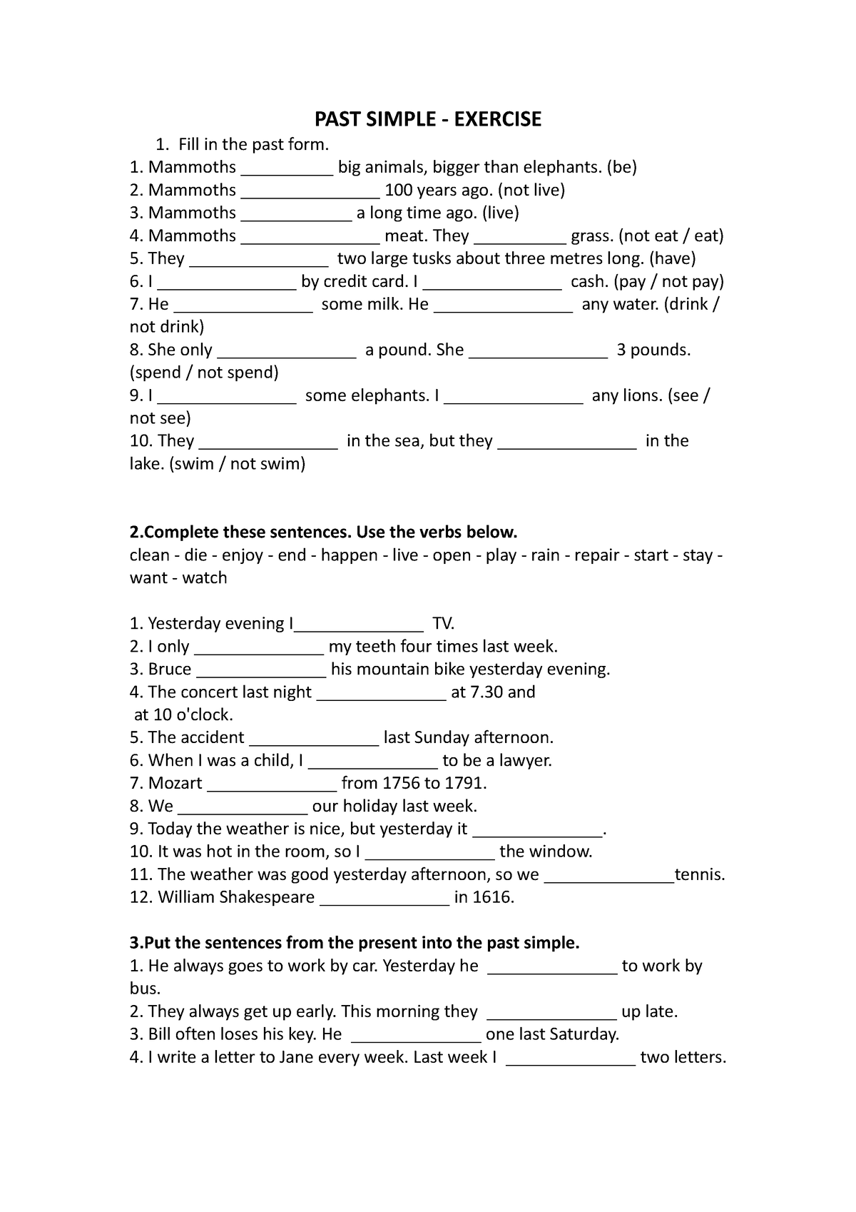 past-simple-english-past-simple-exercise-fill-in-the-past-form