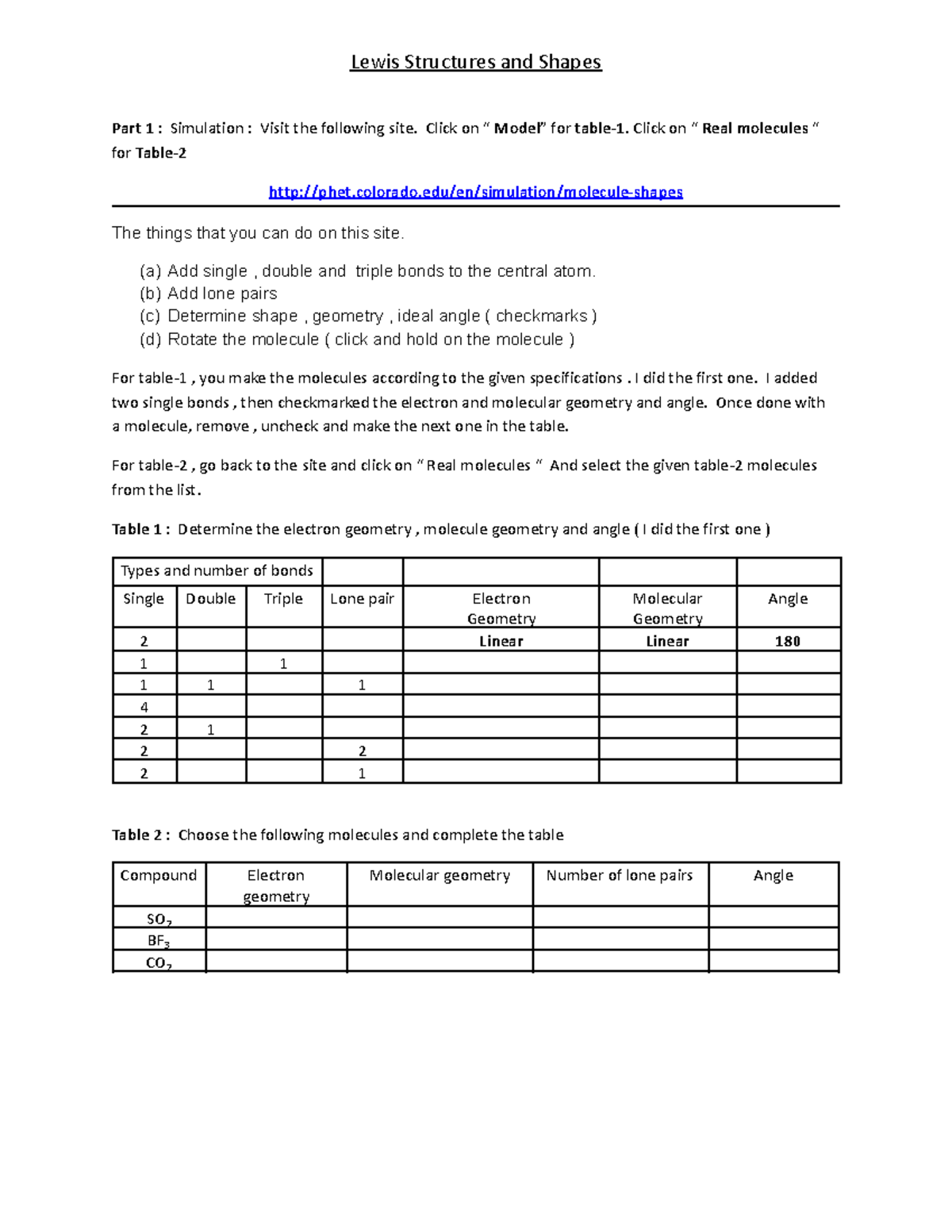 UTF-8''Lewis%20Structures%282%29%282%29 - Lewis Structures and Shapes ...