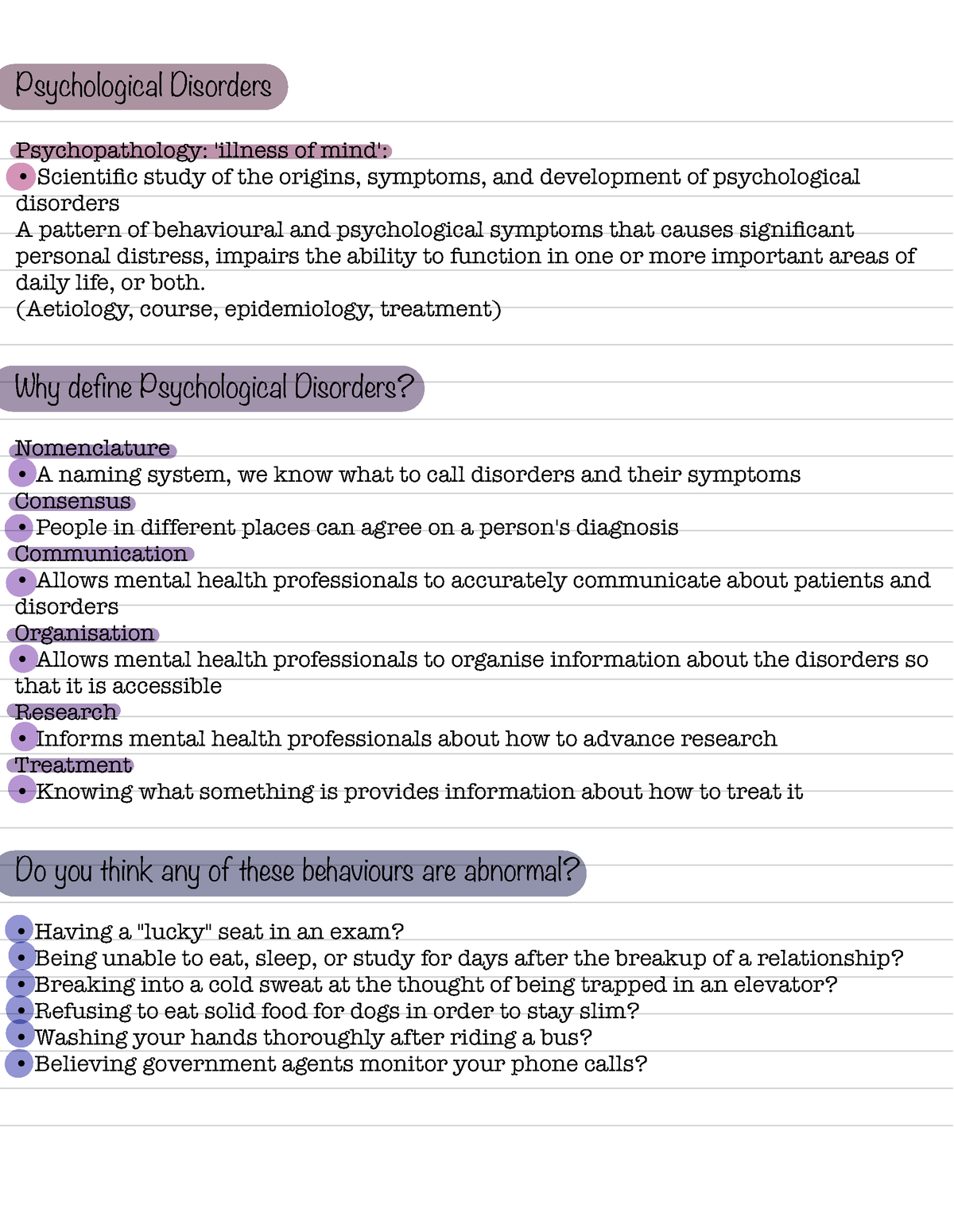 lecture-1-what-is-normal-psychological-disorders-psychopathology