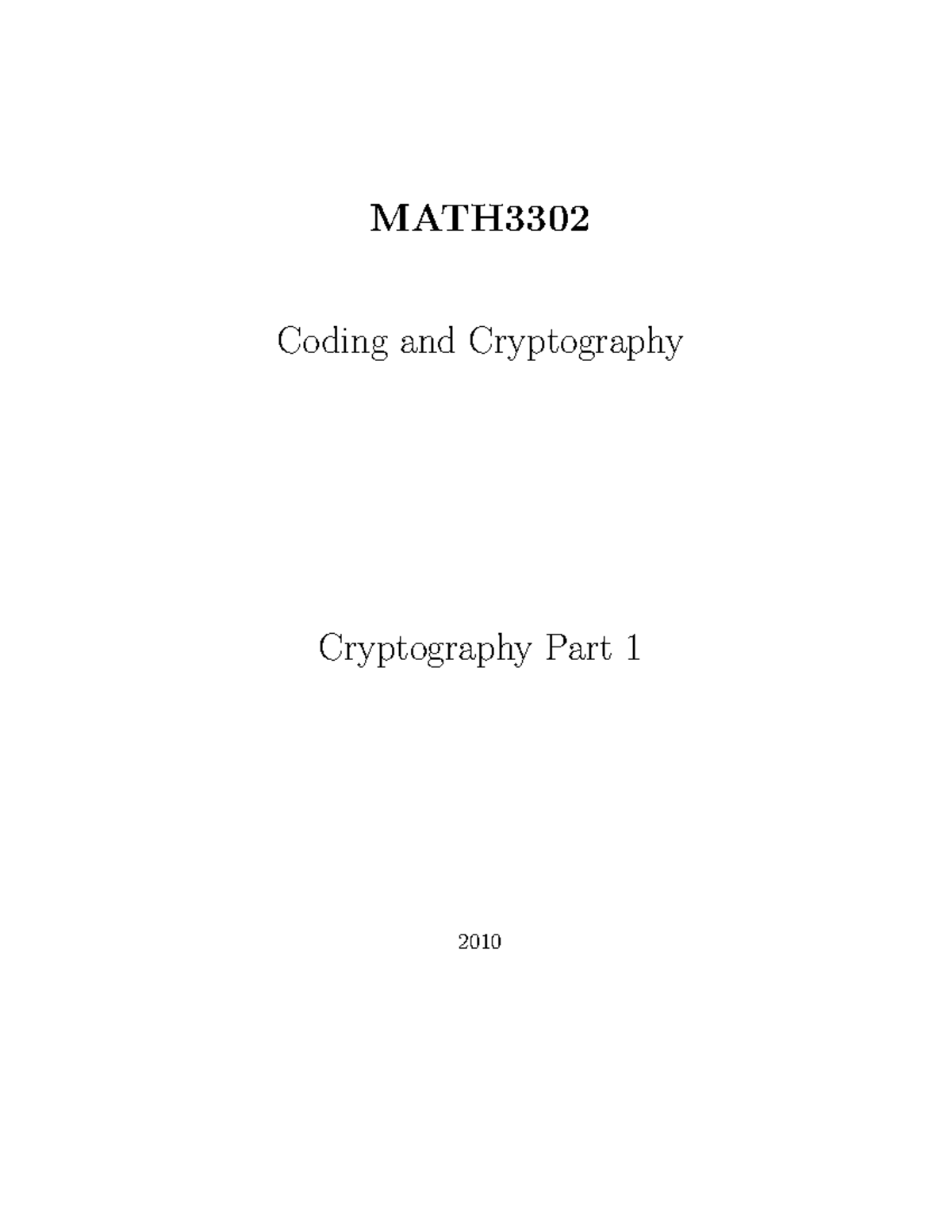 Cryptonotes about ransomware - MATH Coding and Cryptography ...